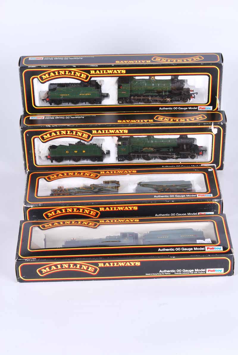 Four mainline railways Double O Locomotives all boxed. Cat 37-058 G.W.R 0.6.0 collett, Cat 37-078 - Image 2 of 2