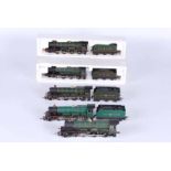 Five Hornby railways Double O Locomotives, no boxes, RT8 G.W.R 4.6.0 King Edward I no tender R141