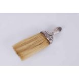 Silver handled dressing table clothes brush or whisk