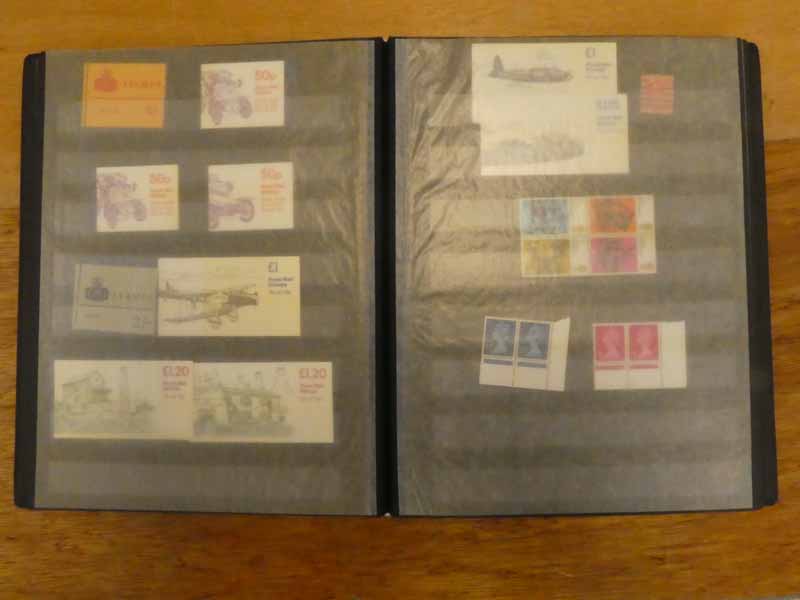 Album of G.B mint Queen Elizabeth II stamps including gutter pairs, sets, booklets