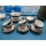 Victorian 22 piece tea service in Rosebud design.