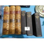 Three volumes: Life of Wellington by Maxwell and 3 volumes The Second World War by Winston