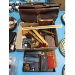 A good mixed lot of curios including Binoculars