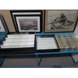 5 wall displays for model vehicles or similar.