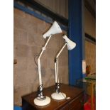 A pair of 1970s Angle Poise desk lamps