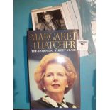 Margaret Thatcher autopen photo, copy of Downing Street years & two other photos