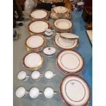 A Royal Doulton Axminster pattern coffee and dinner service