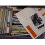 A box of photographs, mainly commercial vehicles including B&W Pictures