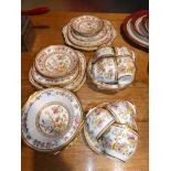A selection of Royal Albert Indian Tree tea ware (34 pieces)
