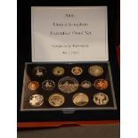 2006 executive proof set of British coinage.