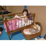 Spindle dolls crib
