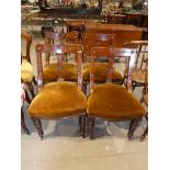 Set of four Aesthetics dining chairs