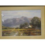 Six country landscapes, prints by Keith Melling, Alan Langham etc