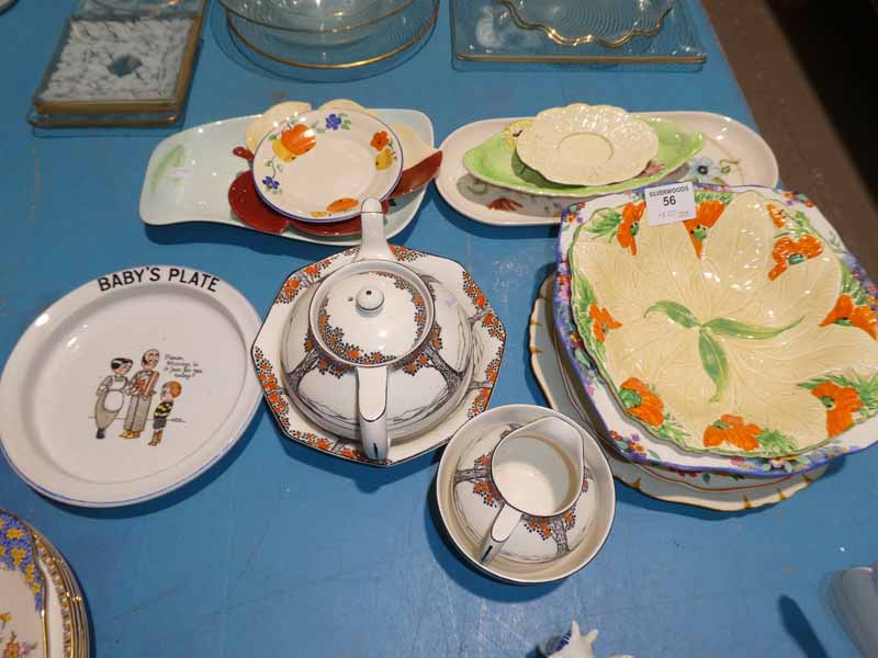 Group of Deco ceramics