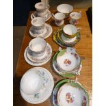 Box of mainly Paragon china and Royal Albert - 27 pieces