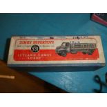 Dinky super toys 531 Leyland comet lorry play worn, boxed