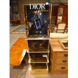 A Christian Dior perfume display unit - ex Debenhams