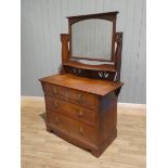 A good oak Arts and Crafts Dressing Table by Shapland and Petter of Barnstaple