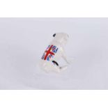 Carltonware British Bulldog with Union Flag on its back