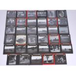 A small collection of early 20th century magic lantern slides featuring scenes of China and their