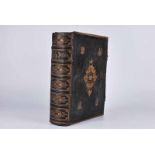 Brown's Self-Interpreting Family Bible in parcel gilt tooled leather cover