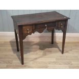 George III lowboy