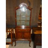 1930's Queen Anne cabinet