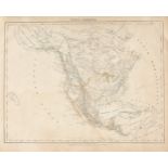 A REPUBLIC OF TEXAS MAP, "Nord America," CARL FLEMMING, GLOGAU, CIRCA 1844, hand-colored