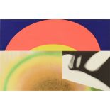 JAMES ROSENQUIST (American 1933-2017) A PRINT, "Brighter Than the Sun," 1972, eight-color