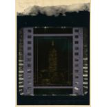 JOE TILSON (British b. 1928) A PRINT, "Transparency, Empire State Building," 1967, silkscreen on