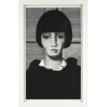 GERALD LAING (British 1936-2011) A PRINT, "Anna Karina," 1963-2004, screenprint on paper, signed and