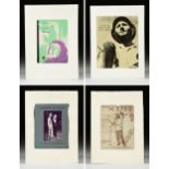 R.B. KITAJ (American 1932-2007) SIX PRINTS, FROM THE SERIES "In Our Time: Covers for a Small Library