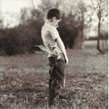 KEITH CARTER (American b. 1948) A PHOTOGRAPH, "Turkey Feathers," 1996, gelatin silver print, verso