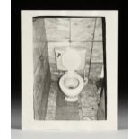 ANDY WARHOL (American 1928-1987) A PHOTOGRAPH, "Toilet with BrÃ¨che Tile," 1975-1981, silver gelatin