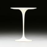 EERO SAARINEN (Finnish/American 1910-1961) A MARBLE TOPPED END TABLE, "TULIP TABLE," KNOLL