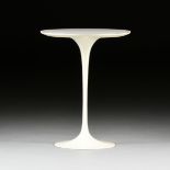 EERO SAARINEN (Finnish /American 1910-1961) A LAMINATE TOP TULIP END TABLE, "SAARINEN SIDE TABLE,"