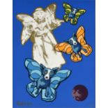 GEORGE RODRIGUE (American/Louisiana 1944-2013) A LIMITED EDITION PRINT, "Angel Baby," color