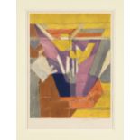 JACQUES VILLON [GASTON DUCHAMP-VILLON] (French 1875-1963) A PRINT, "Untitled (Abstraction)," CIRCA