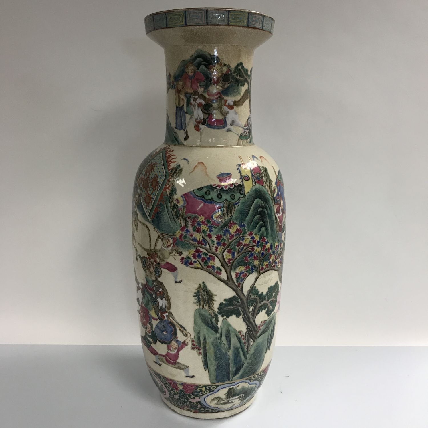 Enameled Rouleau Vase - Image 3 of 11