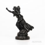 Wedgwood Black Basalt Bacchante Figure