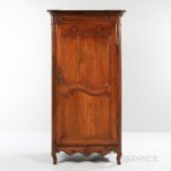 French Provincial Walnut Armoire