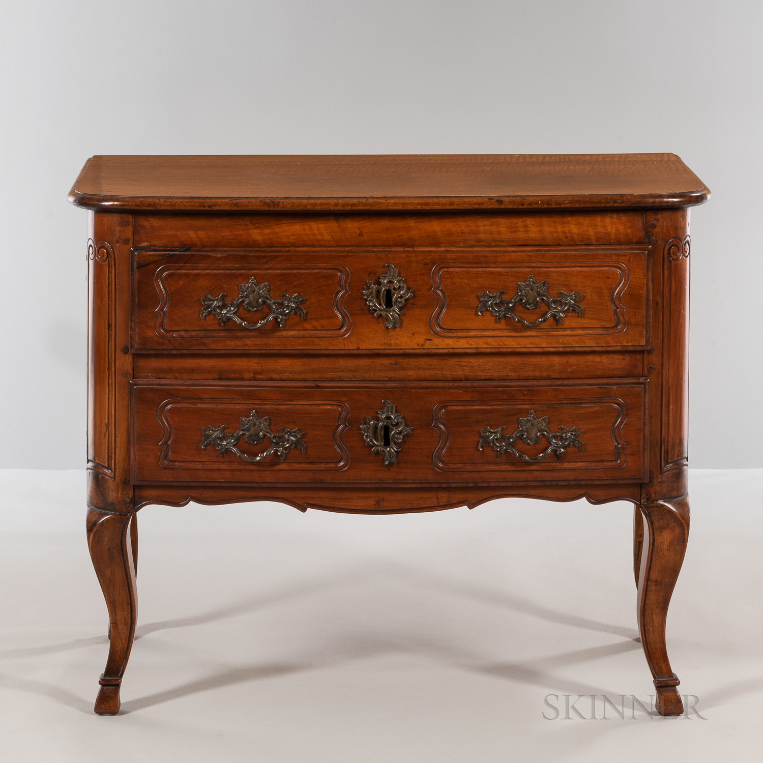 Louis XV-style Maple Commode