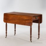 Mahogany Drop-leaf Table