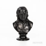 Wedgwood Black Basalt Bust of Milton