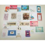 Collection of some 30 purposed-postmarked People's Republic of China FDC, all of higher value mini-