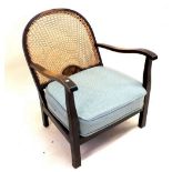 A 1930?s cane back chair