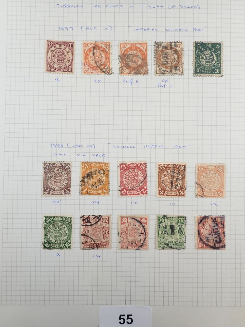 Stamps of China: Imperial dragons, Chinese Republic (incl provinces + Manchuria) through to PRC late