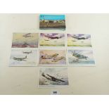 Postcards: Aviation selection of mostly modern cards, featuring aircraft mixed commercial and
