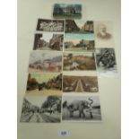 Postcards: Gloucestershire, topography range including RP Silver street, Dursley, Filton laundry