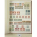 Mint stamps of Canada, KGV-QEII Defin, commem, air and special delivery almost filling a 16 page